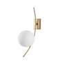 Opviq Hilal - 3822 Aplique de Pared Dorado